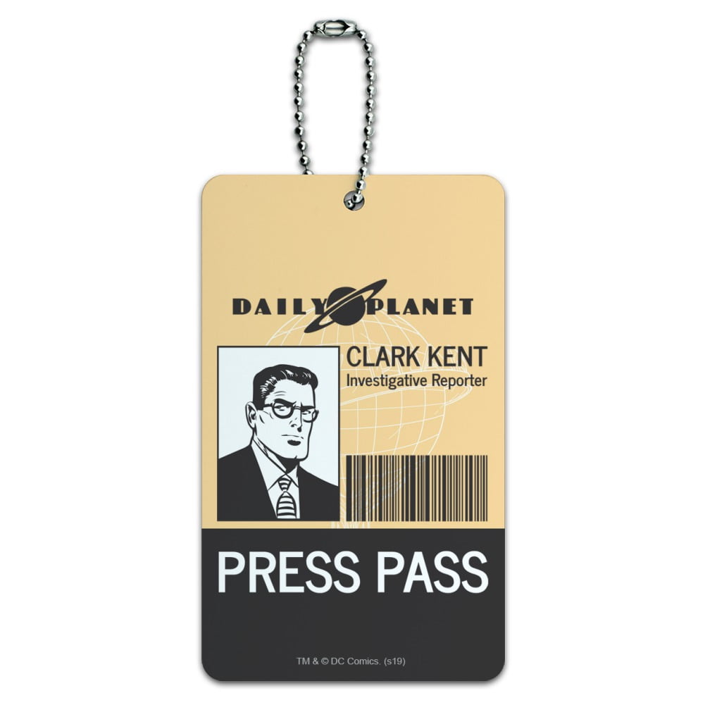 Clark Kent Id Card